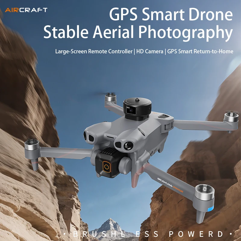 Drone Dobrável G500 GPS com Te - Drone Kit Long Range avaliação e preço